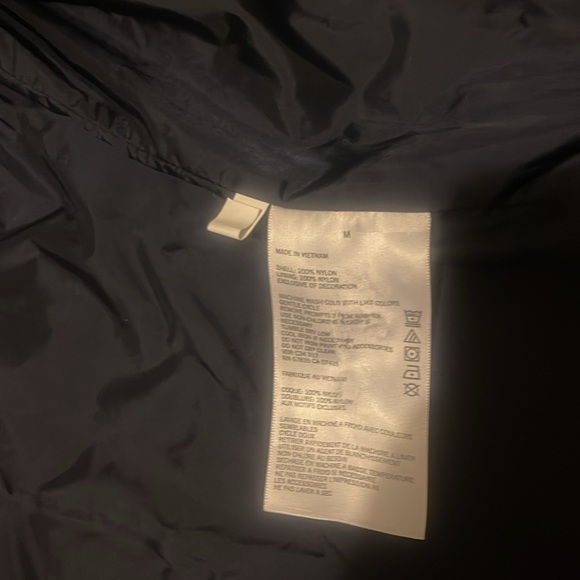 Nautica Men's Hoodied Bomber rain Jacket , True Navy - Picture 6 of 6